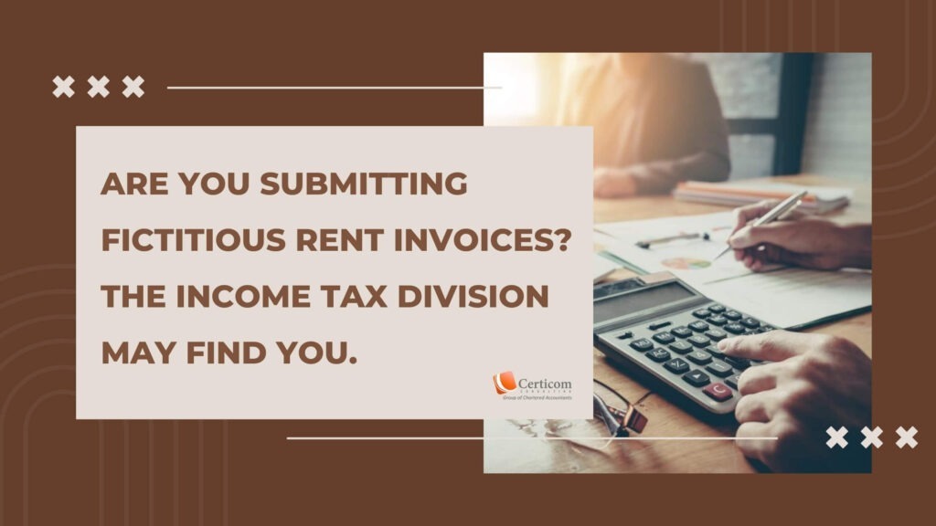 Rent Invoices